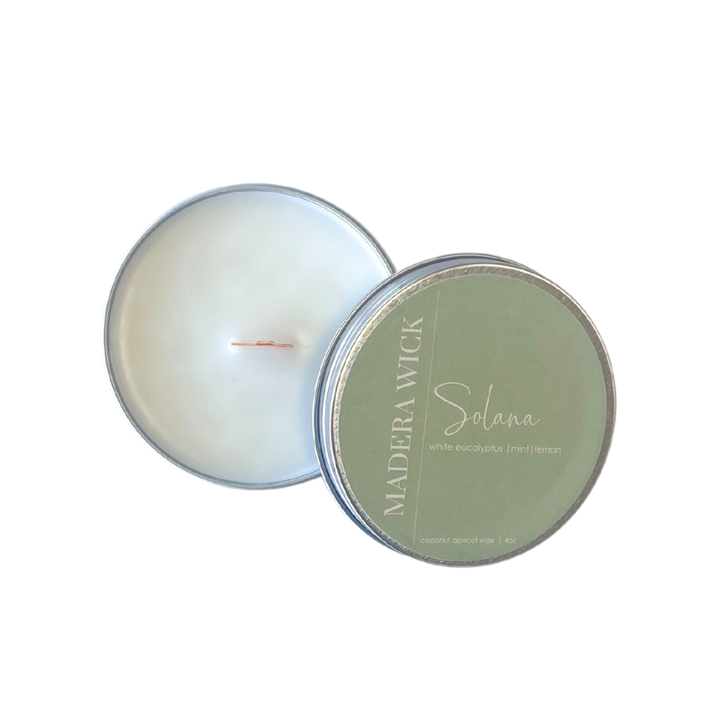 Solana Travel Tin |  White Eucalyptus + Mint + Lemon